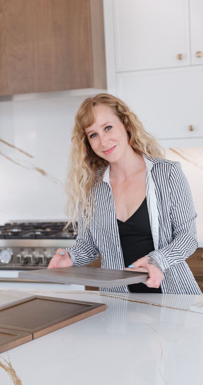 Ameilya Hall, interior designer at Precision Pine Studio — Cranbrook interior design and custom cabinets